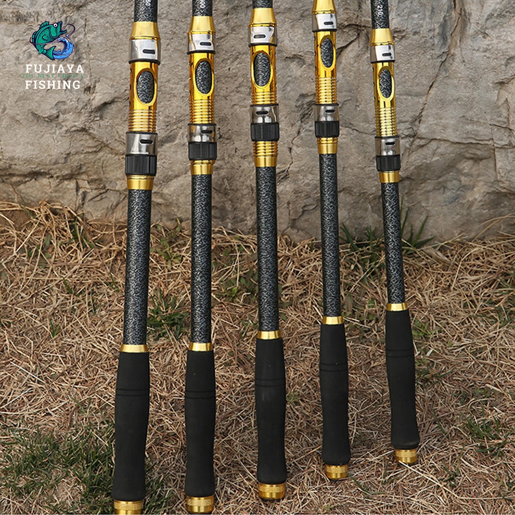 Jual Fujiya Joran Pancing Teleskopik Portabel 2.1m-3.6m Carbon Fiber ...