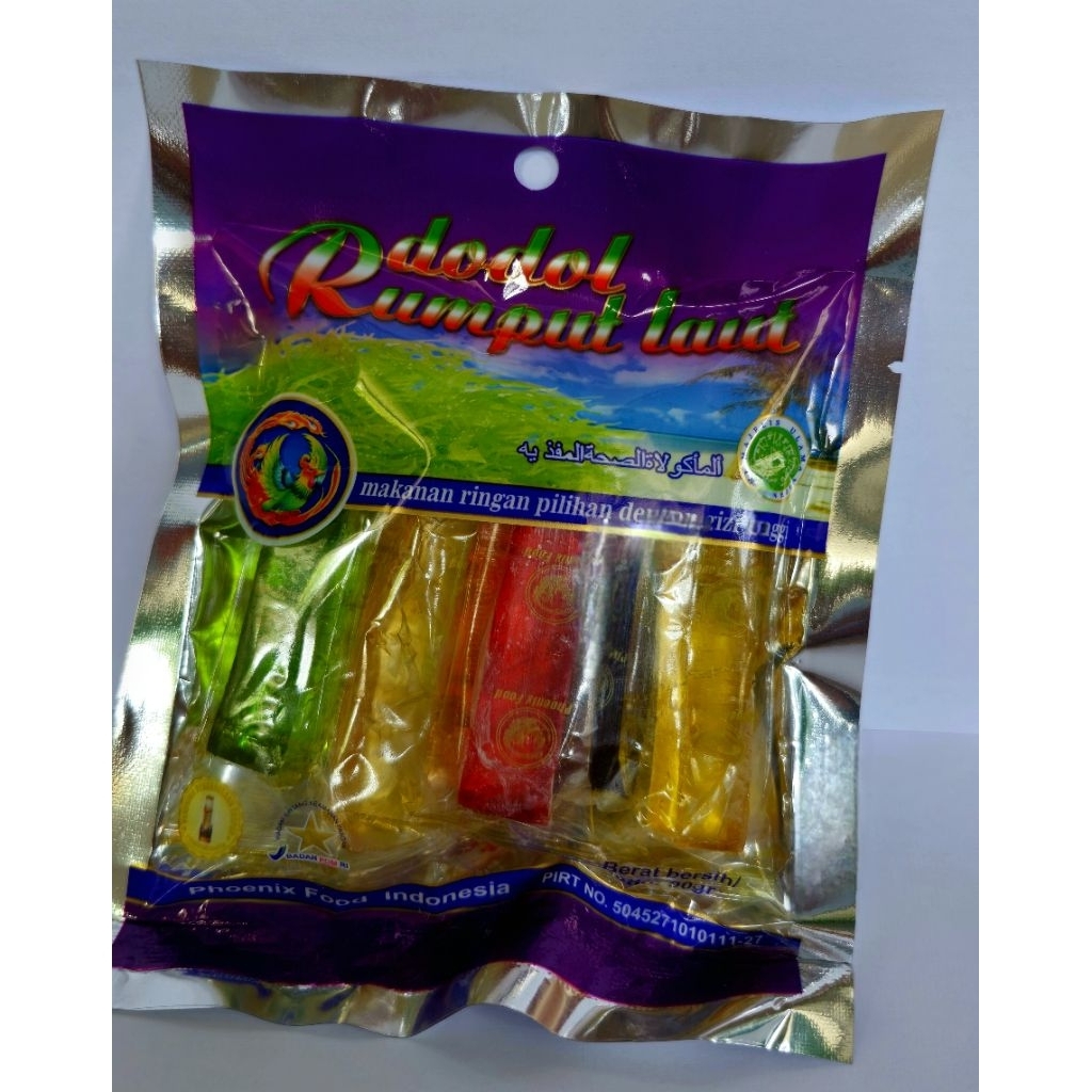 Jual Phoenix Food Dodol Rumput Laut Khas Lombok (90 gr) | Shopee Indonesia
