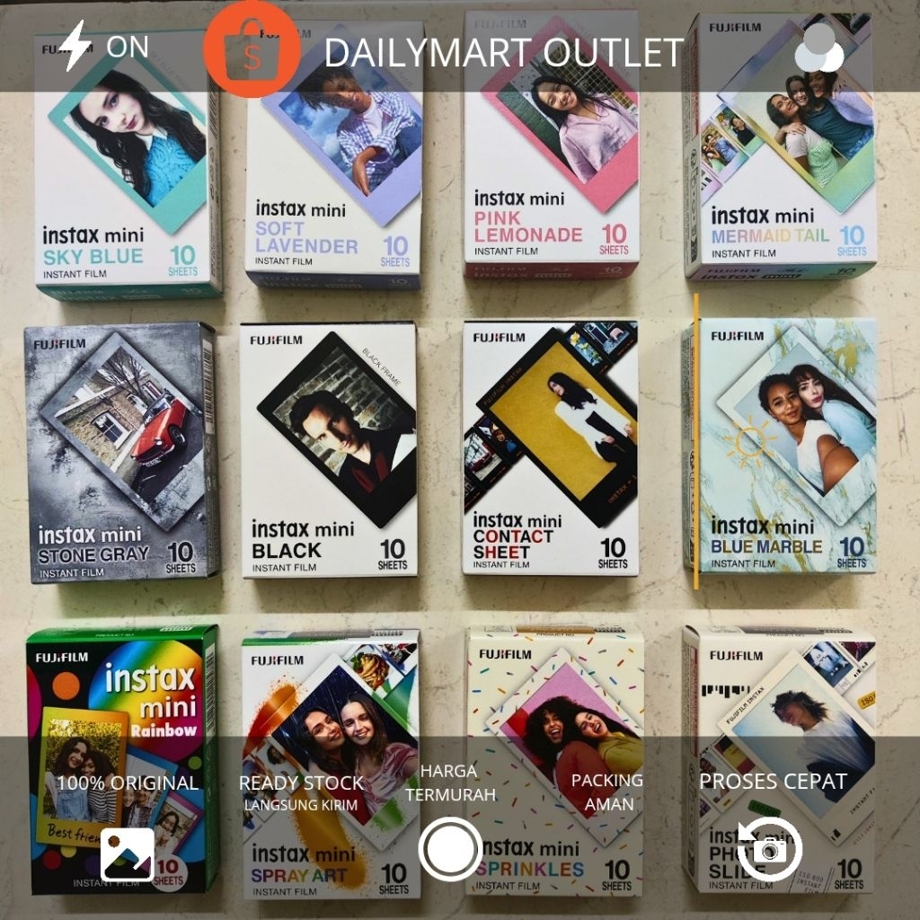 Jual [Ready exp 2027] Fujifilm Instax Mini Refill Instant Paper Film ...