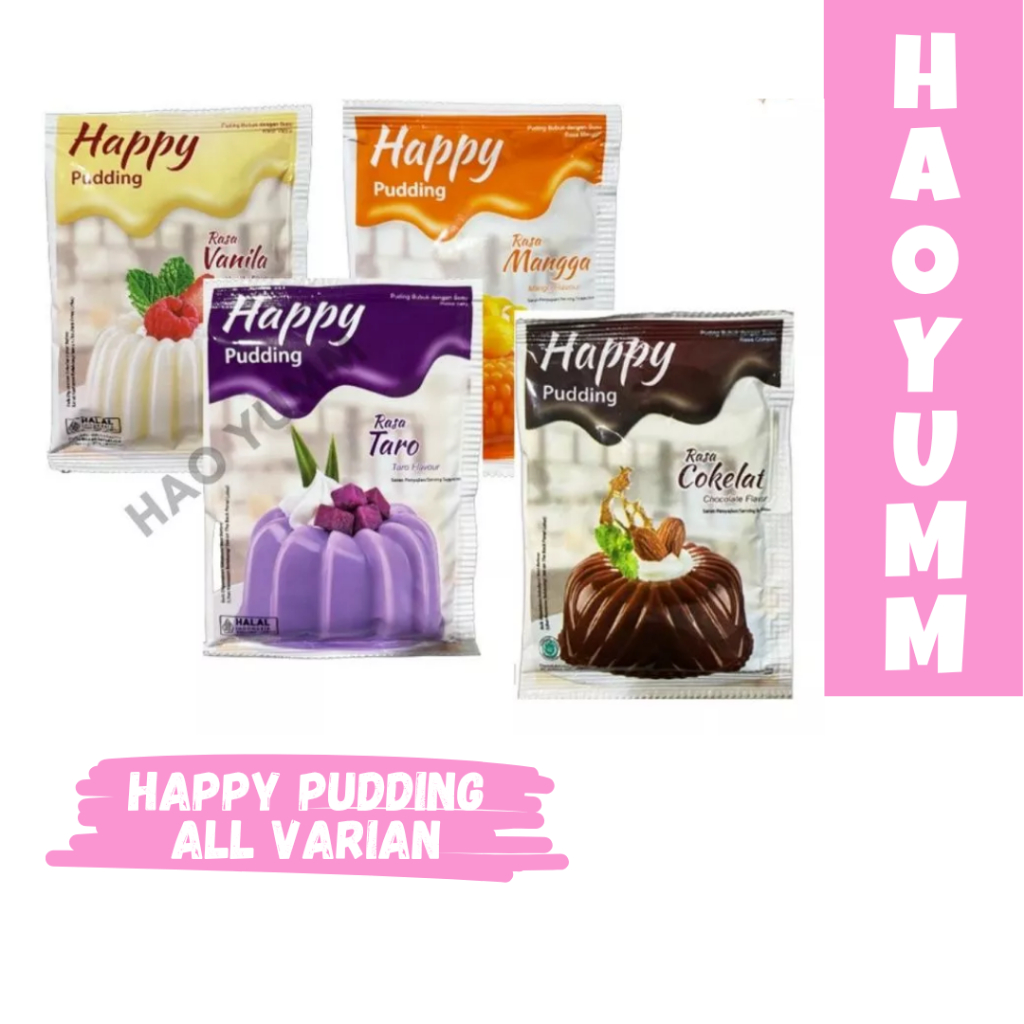 Jual [EXPIRED APRIL 2027] HAPPY PUDDING 60gr FORISA NUTRIJELL Puding ...