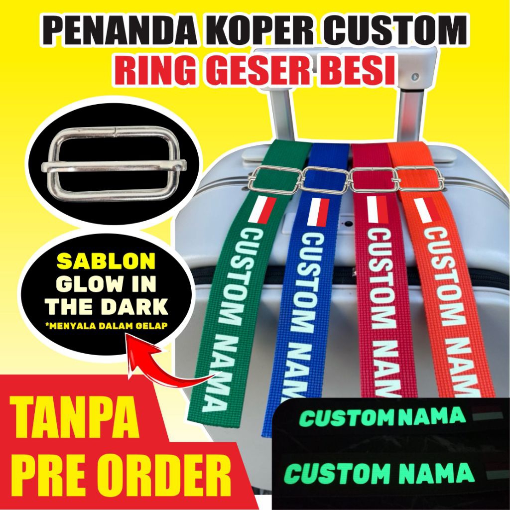 Jual Penanda Koper Ring Geser | Shopee Indonesia