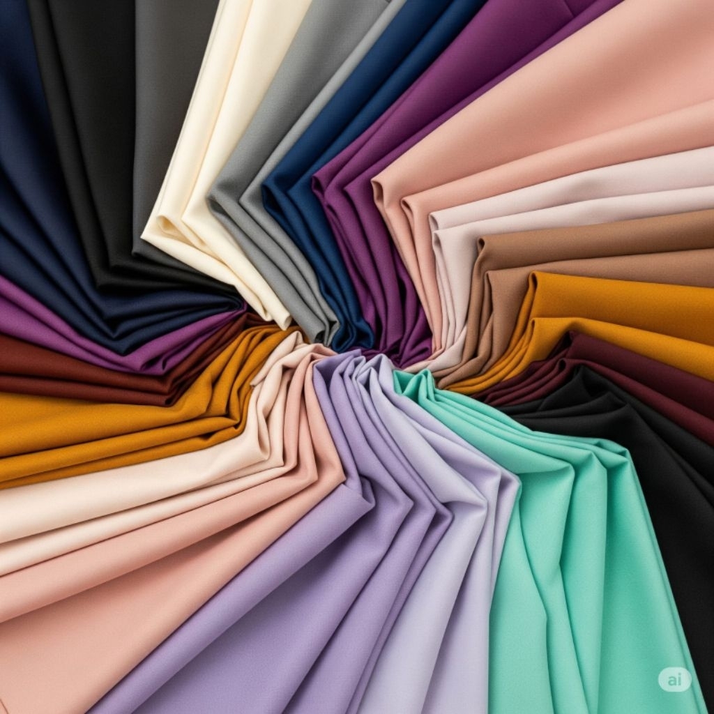 Jual Kain Polymicro / Microtec / Micro / Furing / Linning Lebar 120cm ...