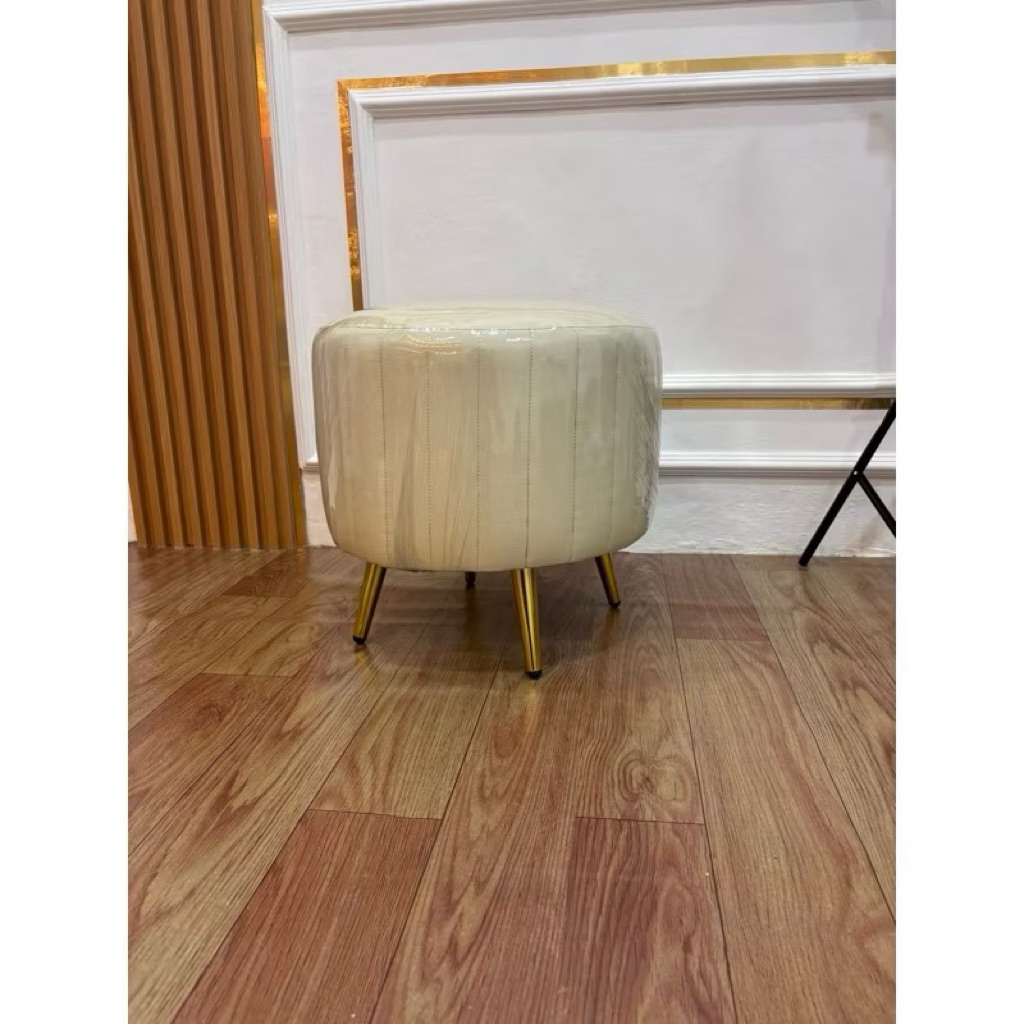 Jual varian- sofa bulat kaki besi Stool bulat kaki besi kursi bulat ...