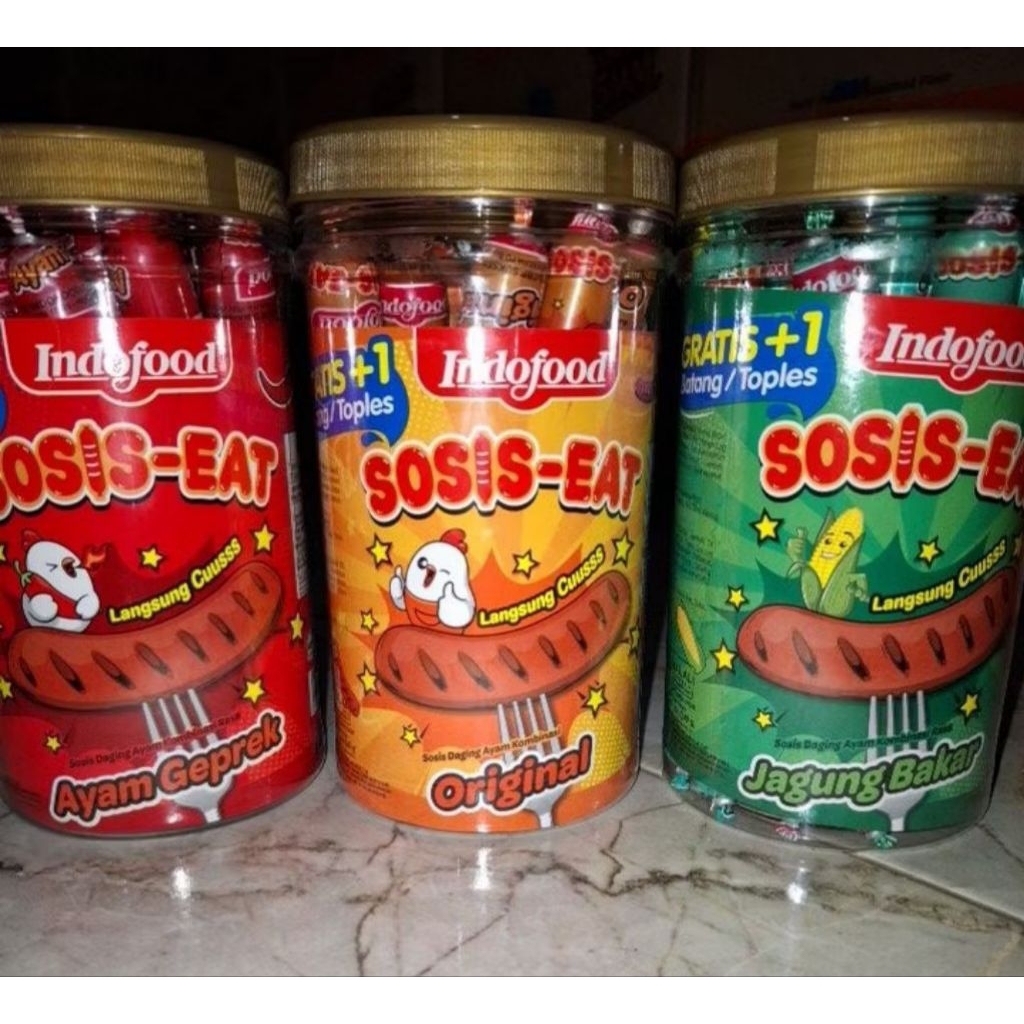 Jual Sosis Indofood Baru Sosis Eat Rasa Geprek Original 40 gr | Shopee ...