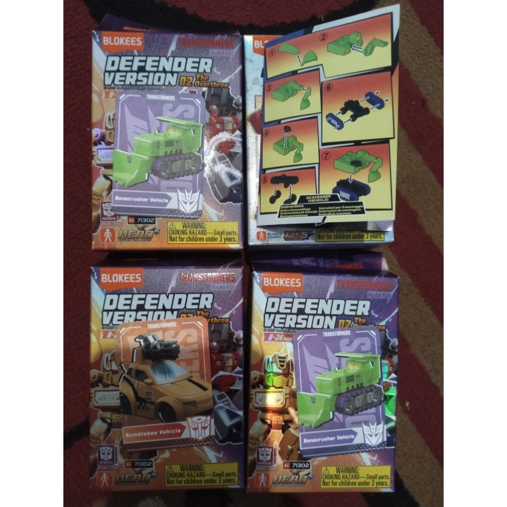 Jual Blokees Defender Version transformers | Shopee Indonesia