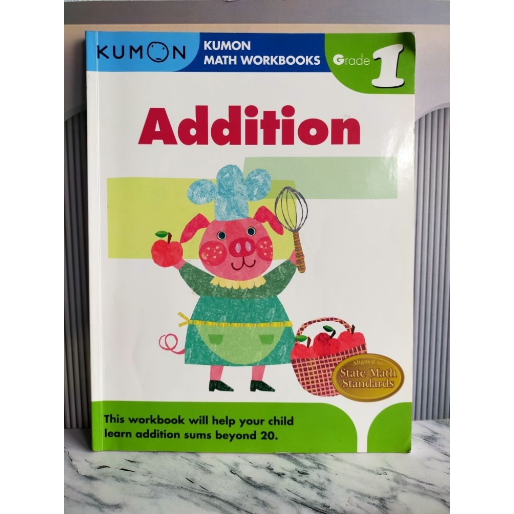 Jual Kumon Math Workbook Additional Grade 1 Original | Shopee Indonesia