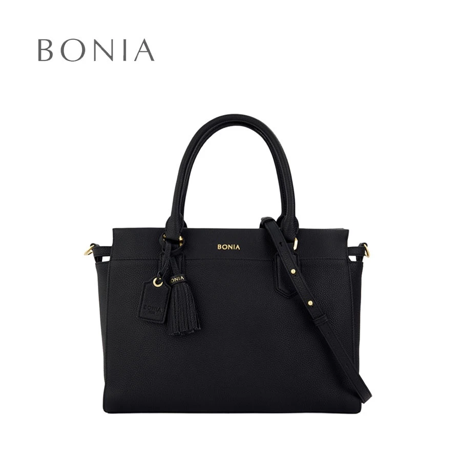 Pure Large Tote Bag Black