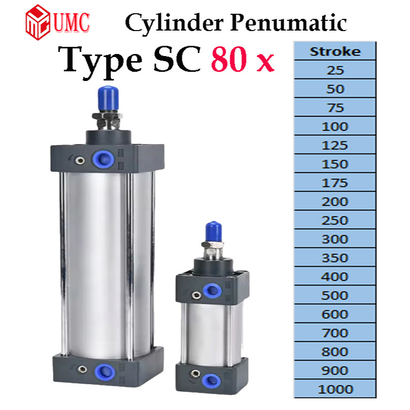 Jual Cylinder pneumatic SC 80 Pneumatik Standard Type SC80 | Shopee ...