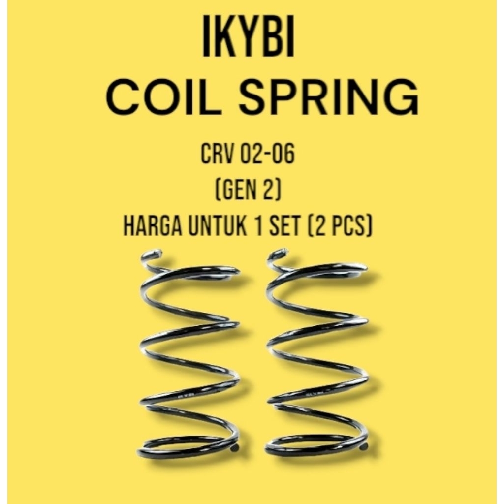 Jual PER KEONG COIL SPRING DEPAN CRV 02-06 (GEN 2) Harga untuk 1 Set (2 ...