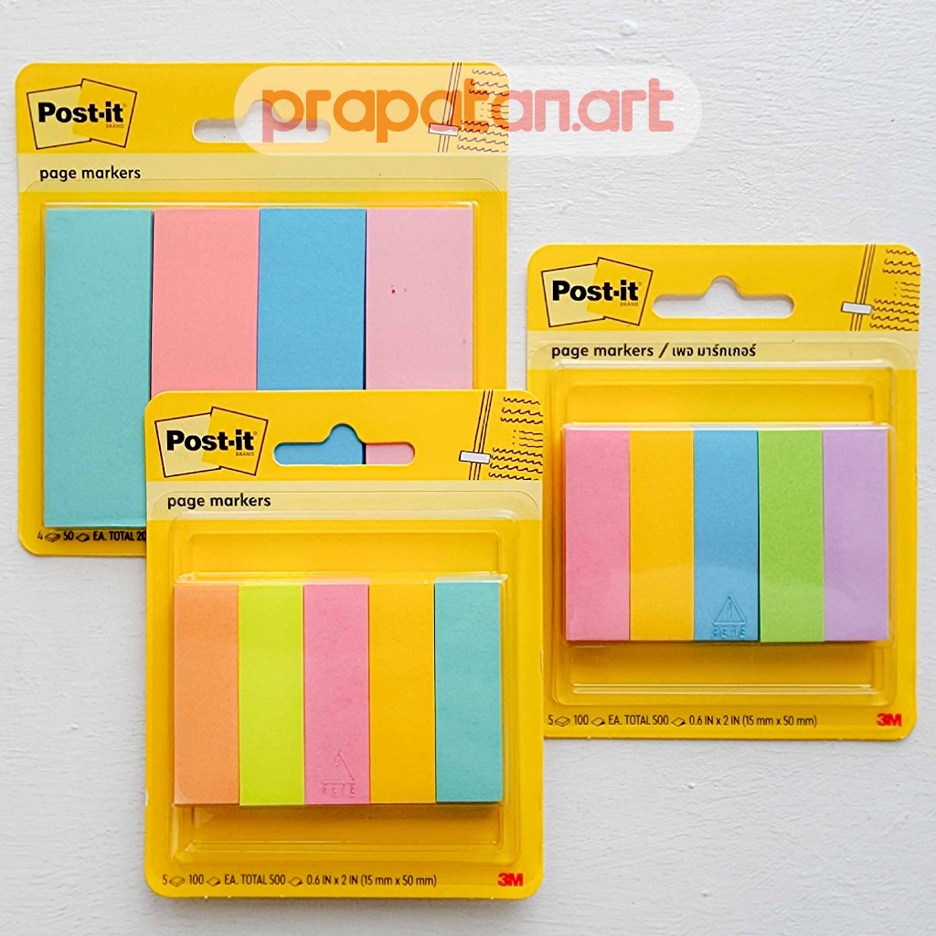Jual Post it 3M Page Markers ASST | Notes Memo Tempel | Shopee Indonesia