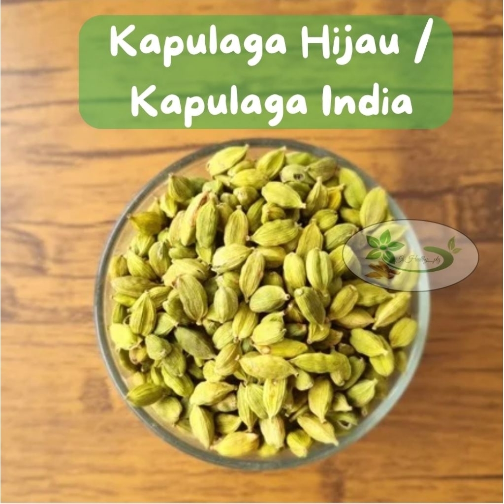 Jual Kapulaga Hijau Kapol Kapulaga India | Shopee Indonesia