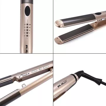 Catokan Keramik TRIXIE 881 Ionik Tourmaline Pelurus Rambut 2 IN 1 Salon Professional
