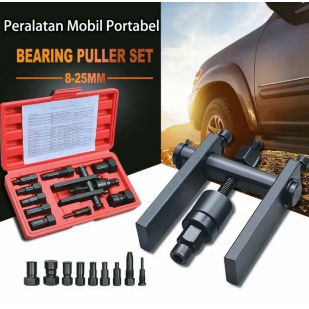 Jual 10 PCS BEARING Puller Nippy Set Treker Pencabut Bearing Set ...