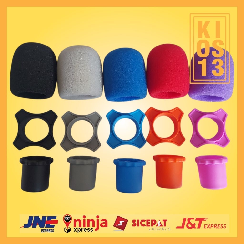 Jual Set Mic Microphone Ring karet pelindung microphone | Shopee Indonesia