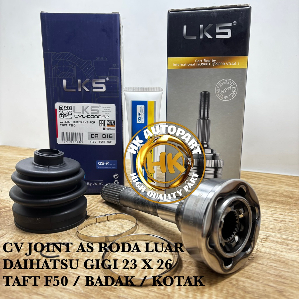 Jual CV JOINT AS RODA LUAR ( HARGA 1PCS ) DAIHATSU TAFT F50 BADAK KOTAK ...