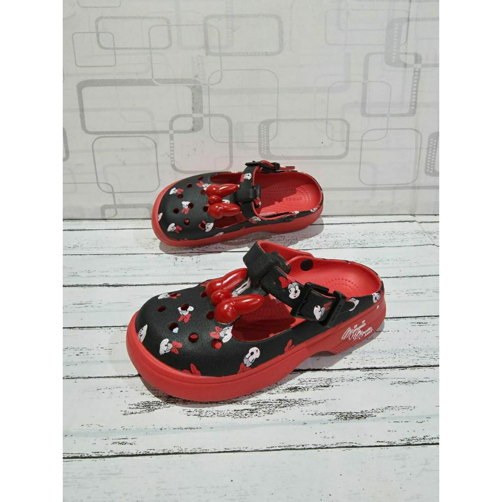 Jual CROCS MARY JANE PEANUTS and MINNIE MOUSE CLOG WOMEN Shopee
