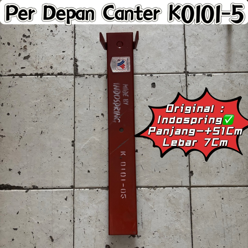 Jual per depan canter nomor 5 per k0101 nomor 5 Indospring per daun ...