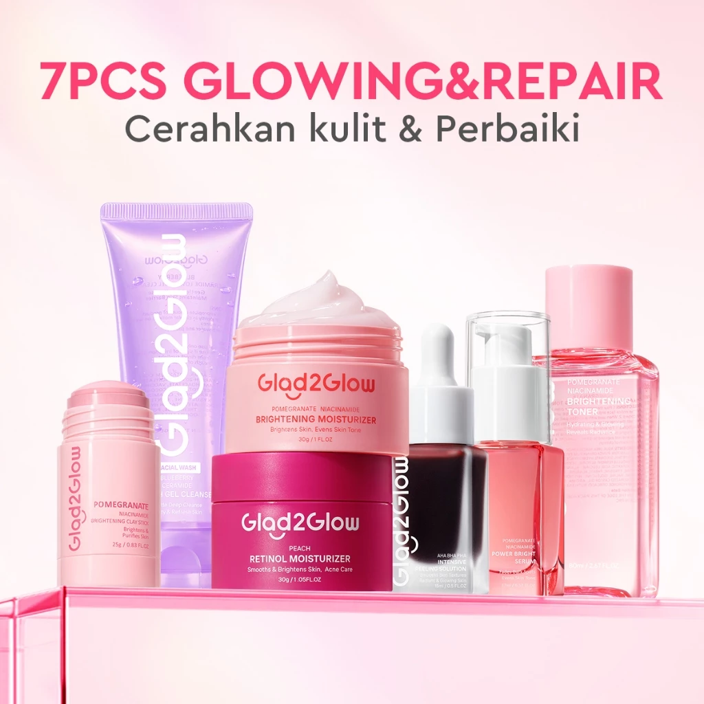 Glad2Glow Renew Bundle 7-in-1 dengan Diskon 10% Sekarang!