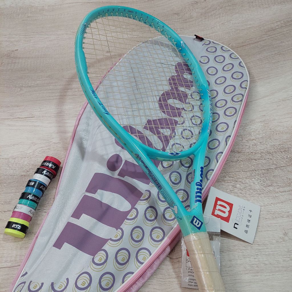 Jual RAKET TENIS WILSON HYPER HAMMER BLUE SIAP PAKAI | Shopee Indonesia