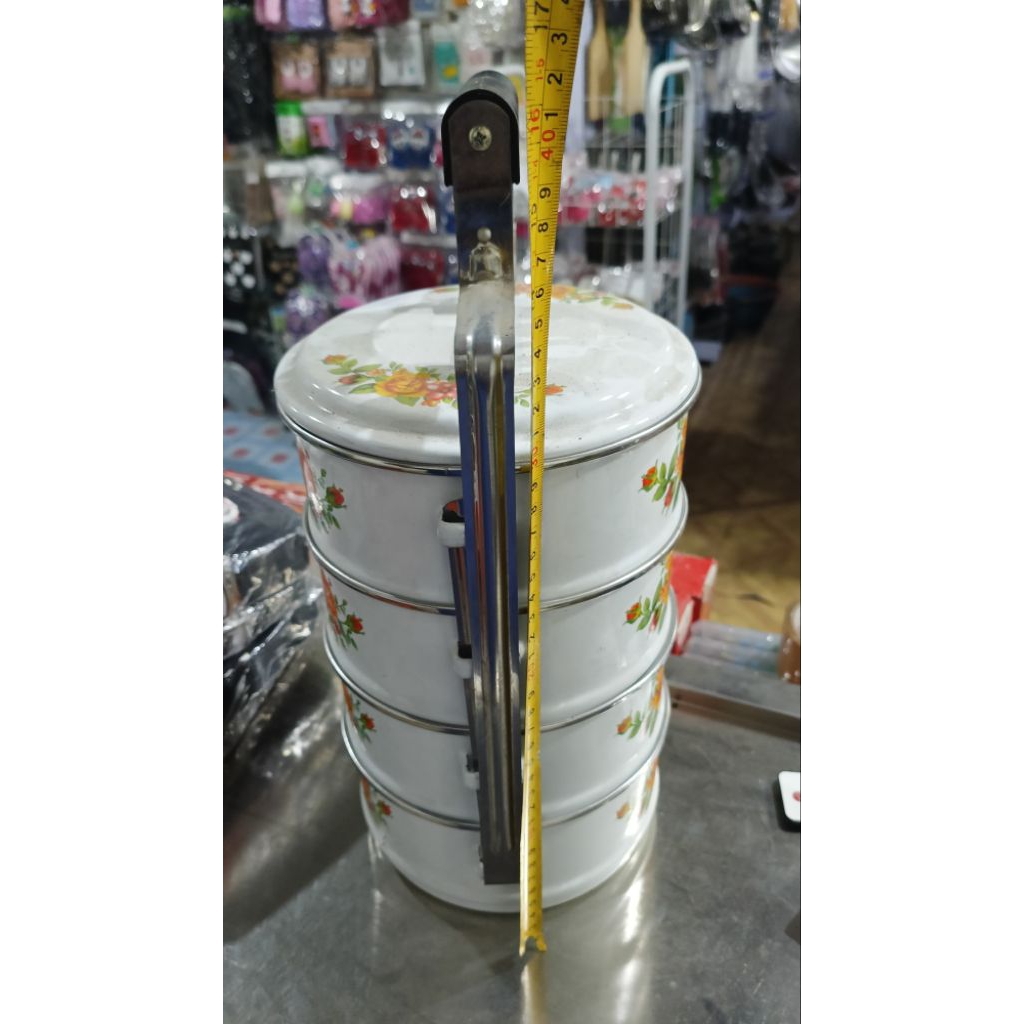 Jual Makassar Rantang stenless/Rantang 4Susun jumbo | Shopee Indonesia