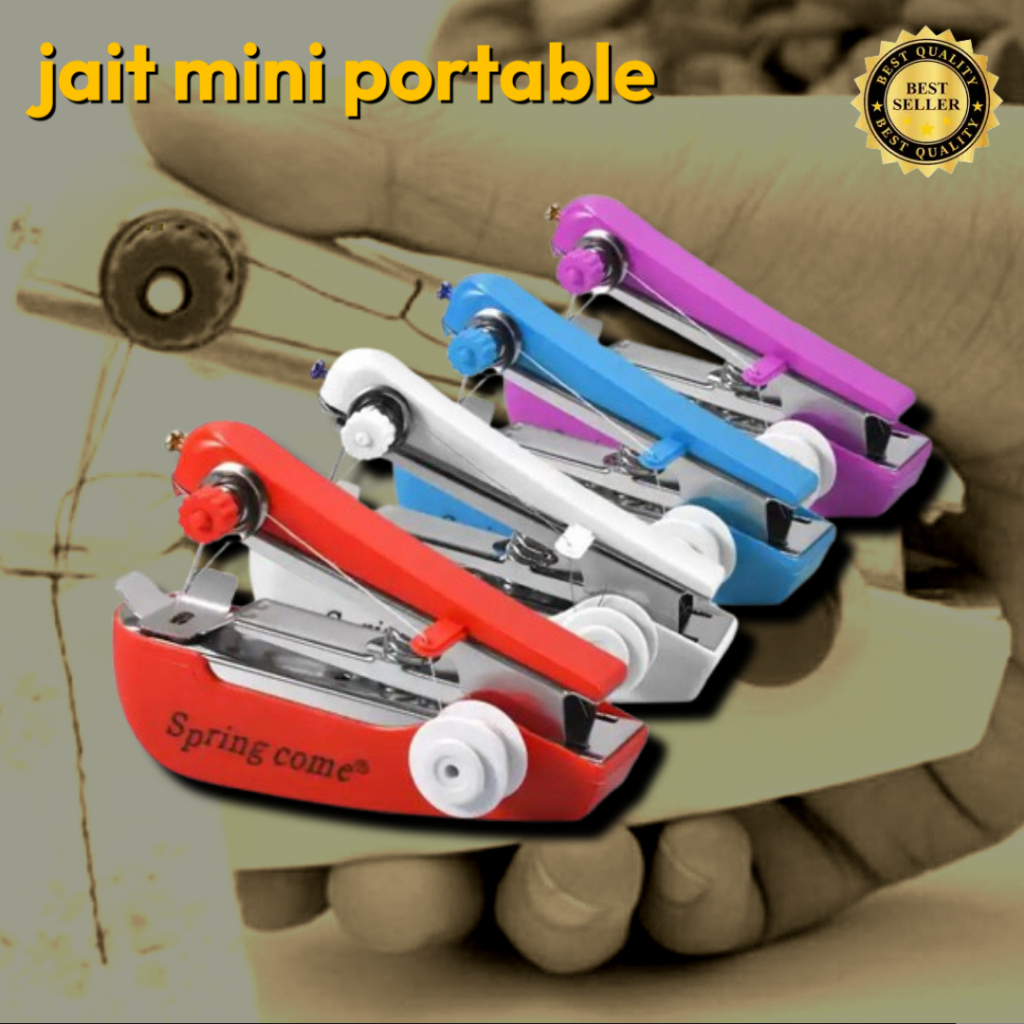 Jual Mesin Jahit Mini Portable / Steples Mesin Jahit Tangan Manual ...