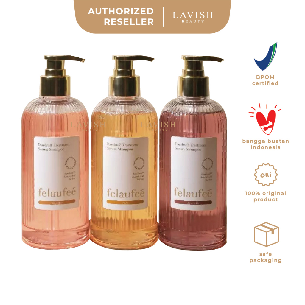Jual FELAUFEE Dandruff Treatment Serum Shampoo (400ml) | Shopee Indonesia