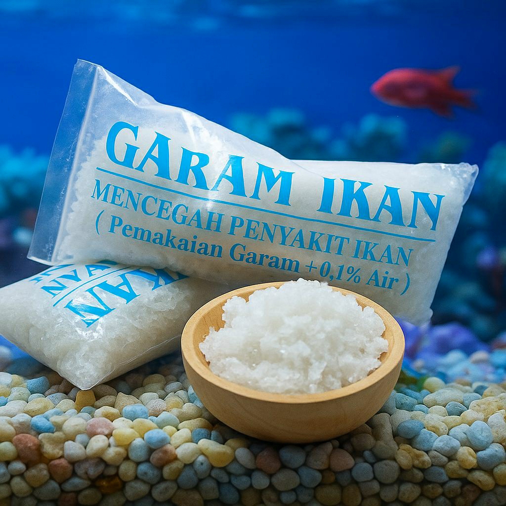 Jual Garam Ikan 500g Fish Salt 500 g gram Cupang Hias Makanan Guppy ...