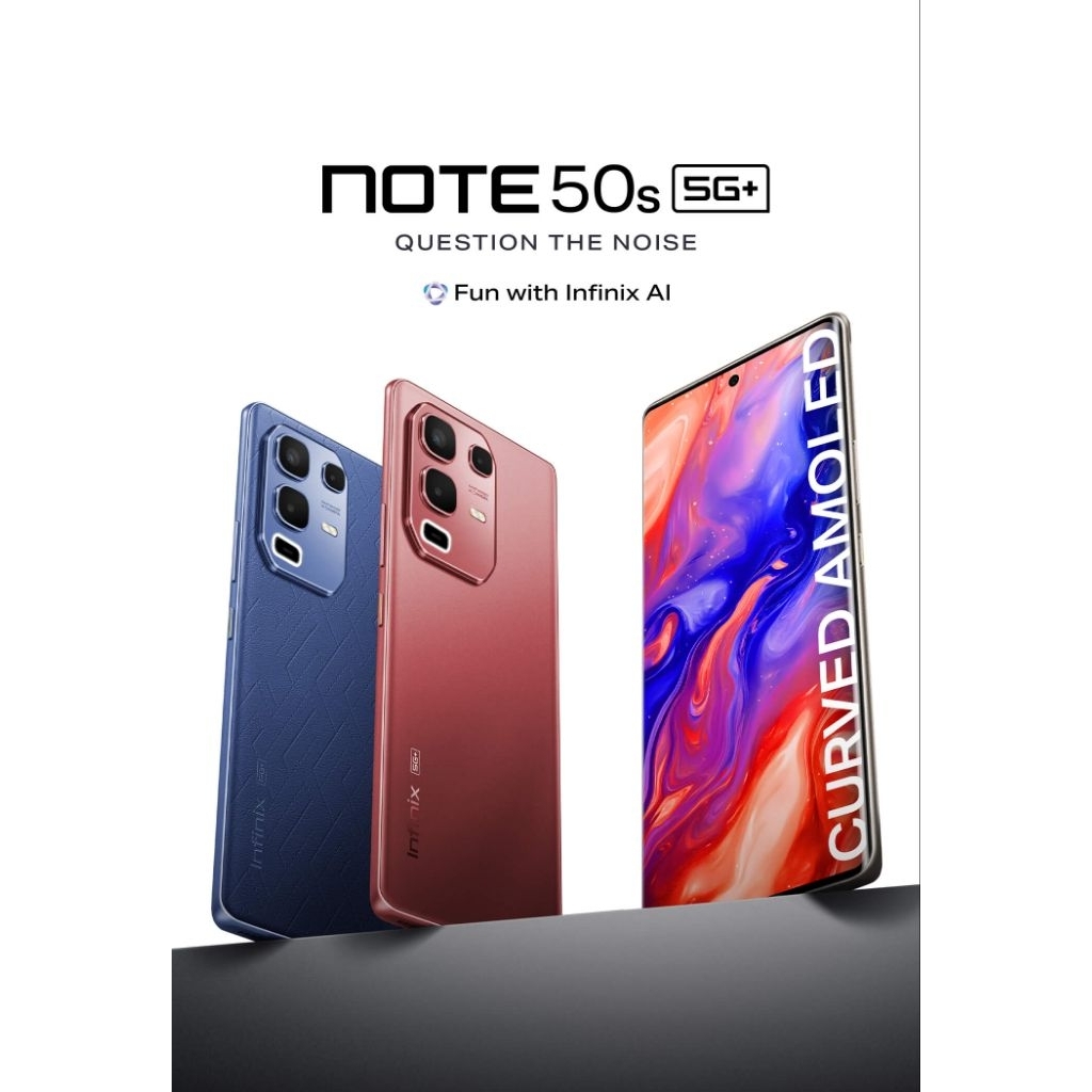 Jual Infinix Note 50S 5G+ 8/256GB New Garansi Resmi Infinix | Shopee ...