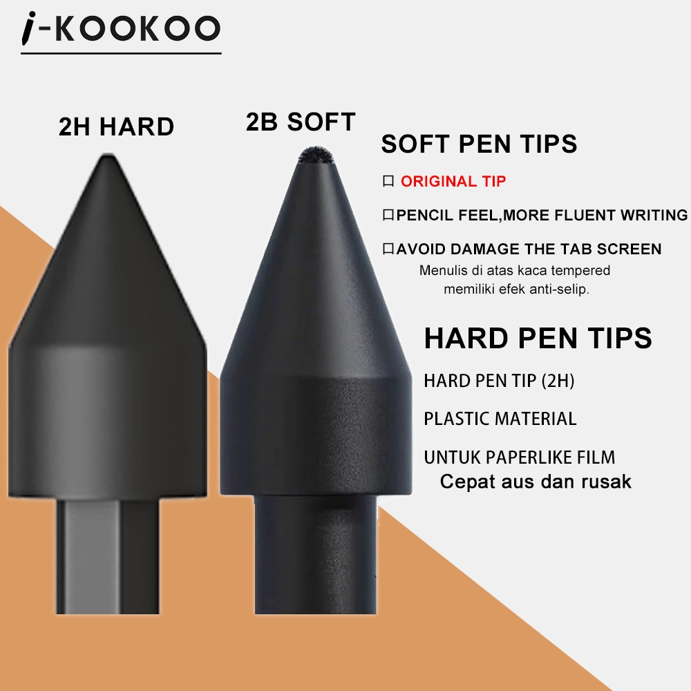 Jual i-kookoo Samsung Refill Tib S pen Stylus Refill Nib Titanium
