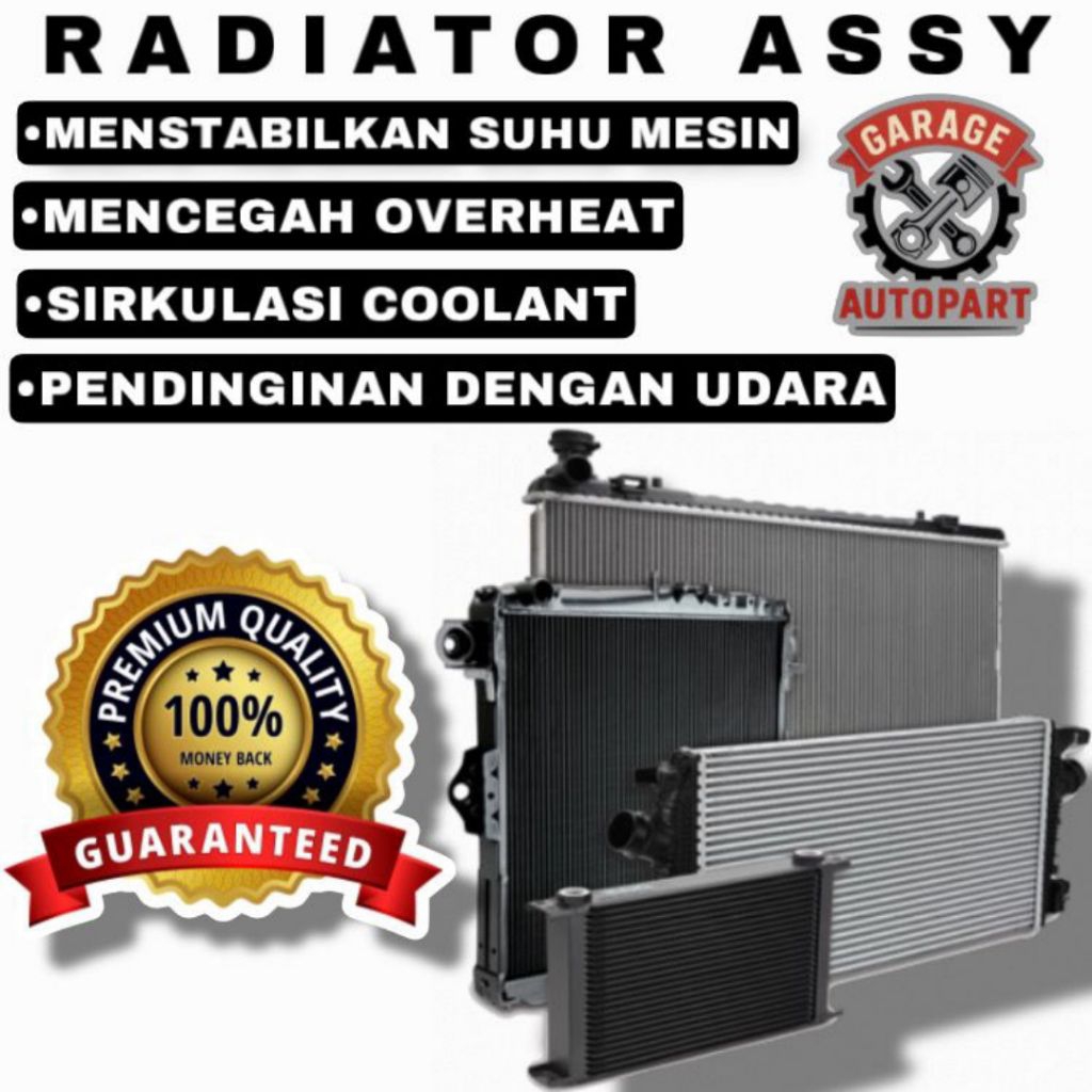 Jual RADIATOR ASSY APV / MEGA CARRY / APV ARENA MANUAL ORIGINAL DENSO ...
