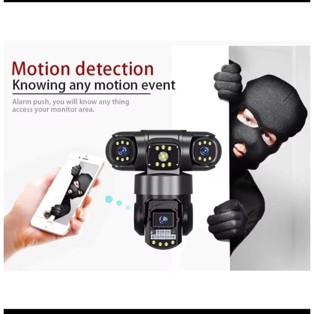 Jual Ip Camera Outdoor Tiga Lensa/ Tiga Layar Camera Sim-Card 4G 10X ...