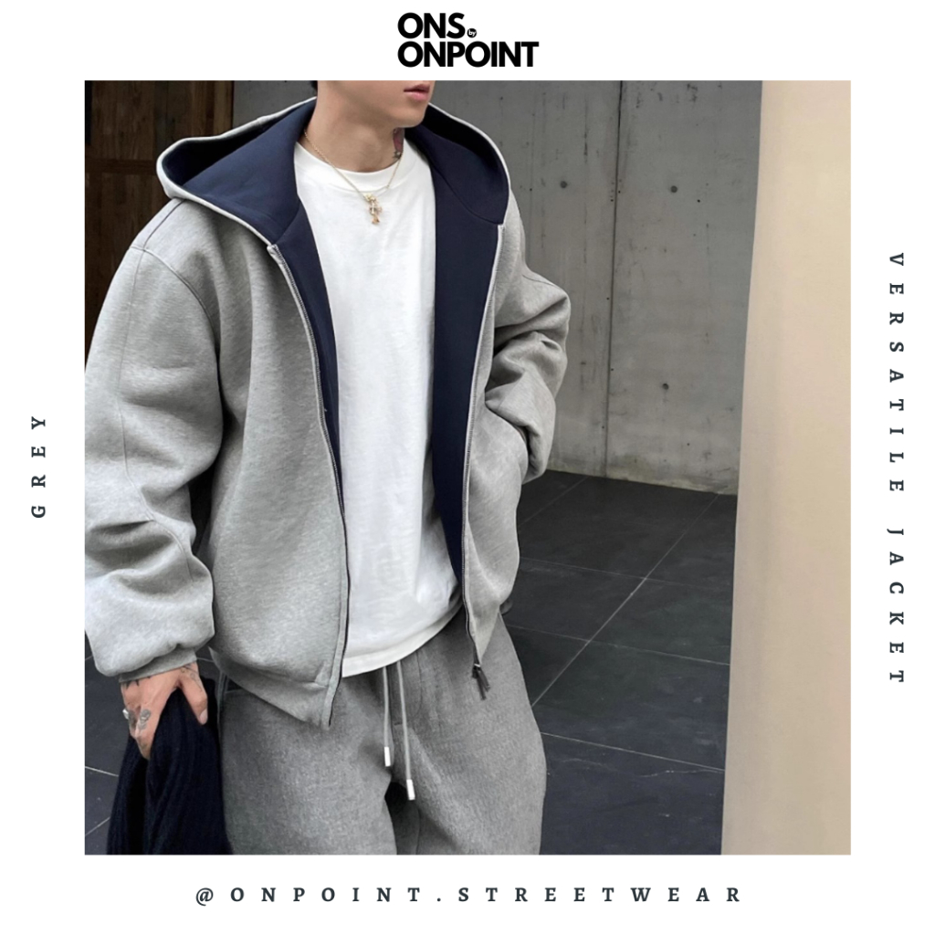 Jual [ONS BY ONPOINT] Versatile hoodie - hoodie pria oversize hoodie ...