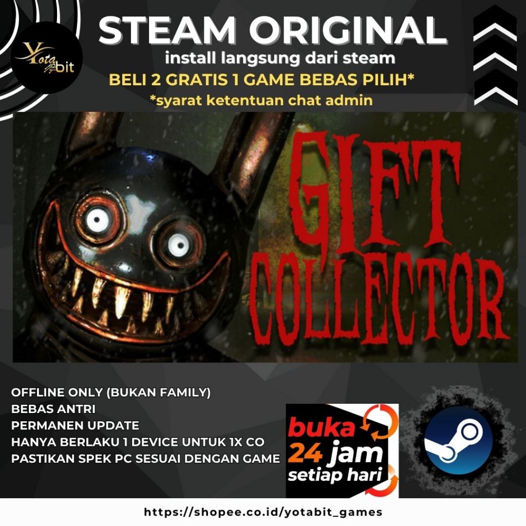 Jual Gift Collector Horror PC Game Original Offline | Shopee Indonesia