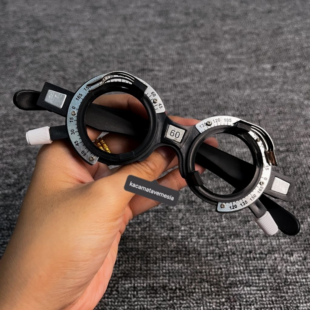 Jual Alat Tes Kacamata Trial Frame Alat Optik Alat Kir Periksa Mata ...