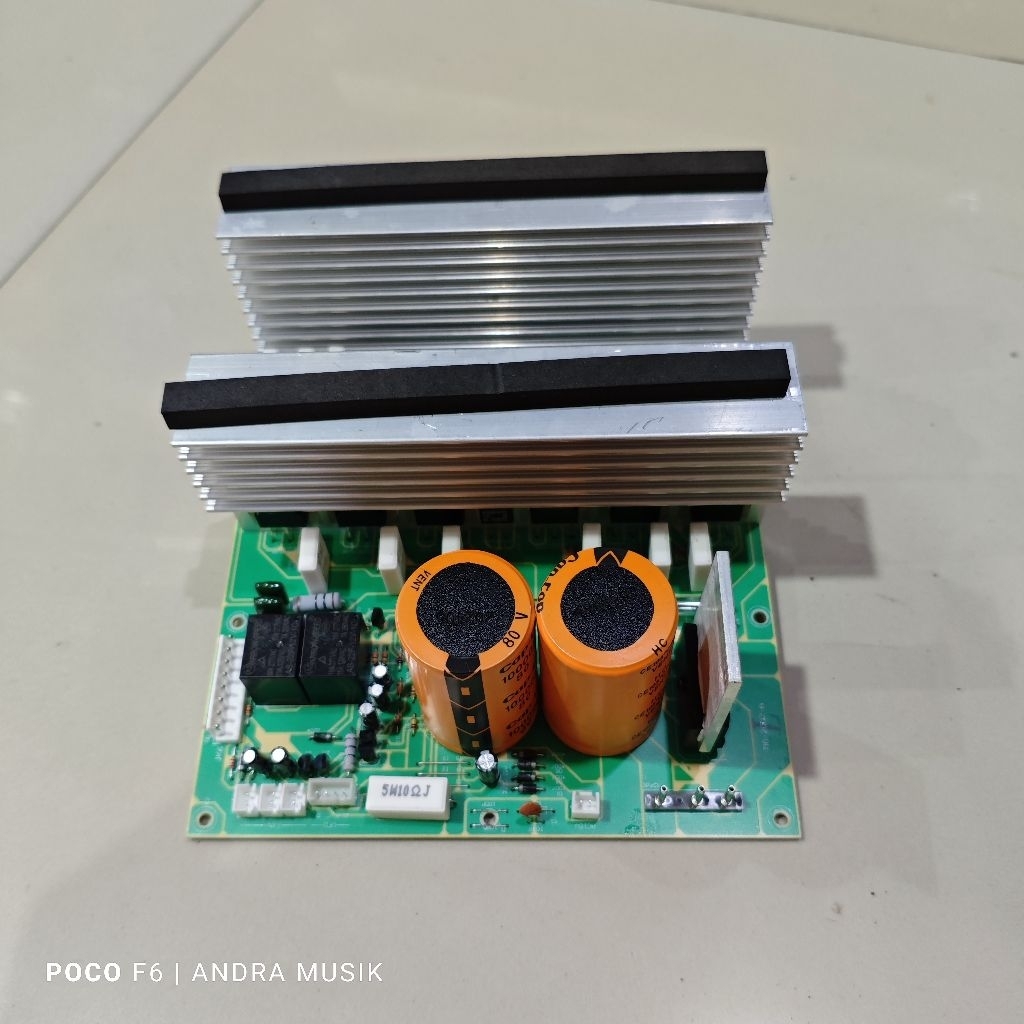 Jual 1 Set Kit Driver + PSU Copotan Power Baru Ampli MEGAVOX MA 2002 N ...