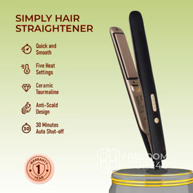 Catokan SIMPLY By Lumi Hair Straightener 1 Inch Pelurus Rambut Tourmaline