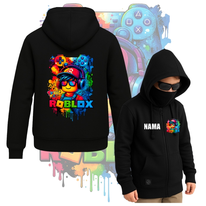 Jual Jaket ROBLOX Anak laki Free fayer Warna Lengkap 4 - 15 tahun ...