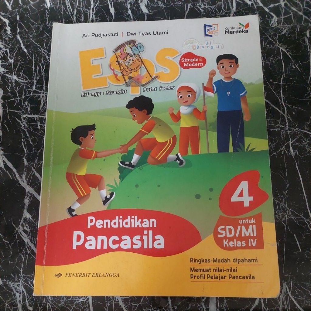 Jual ESPS PENDIDIKAN PANCASILA UNTUK SD/MI KELAS IV KURIKULUM MERDEKA ...