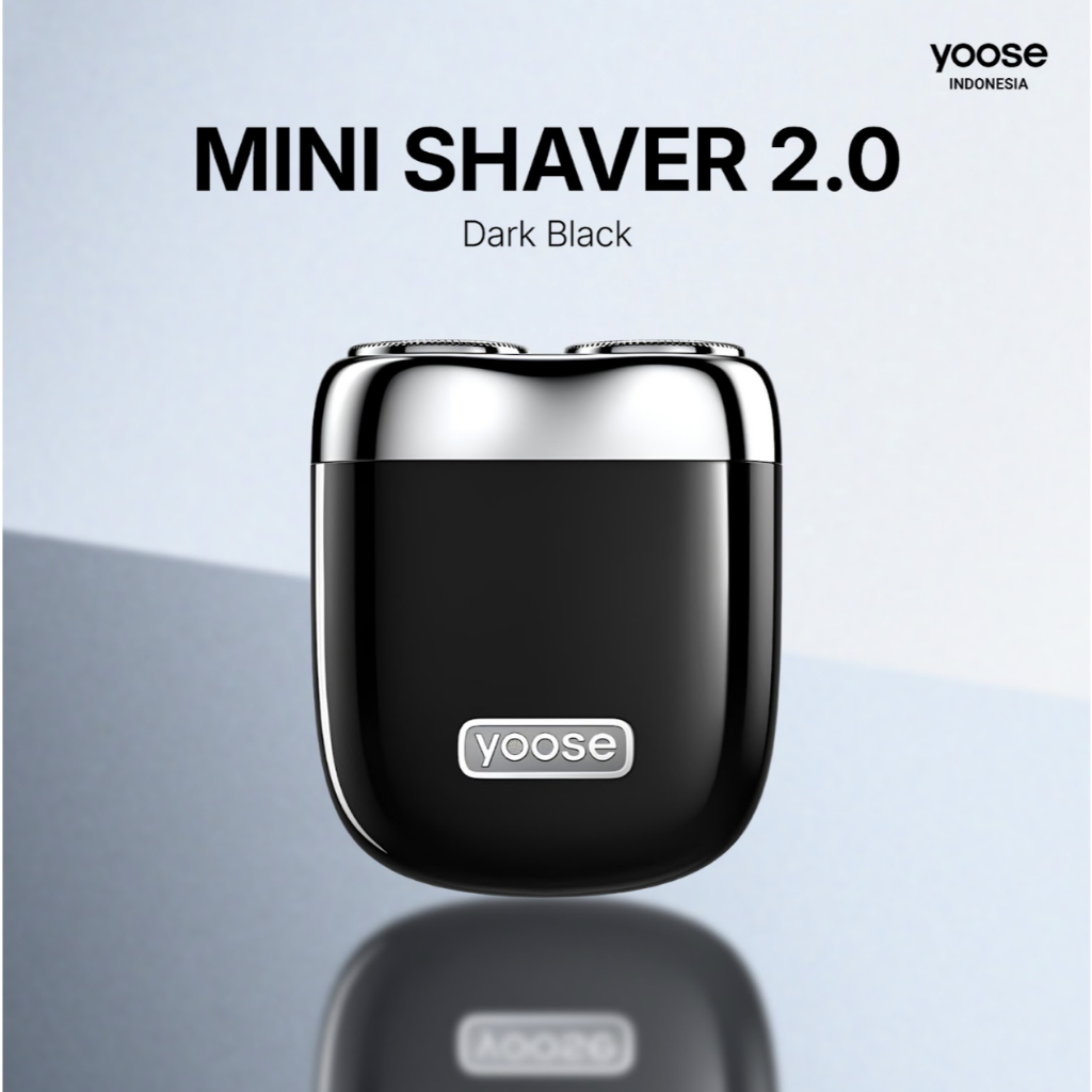 Jual Yoose Mini Shaver 2.0 Portable Dark Black | Shopee Indonesia
