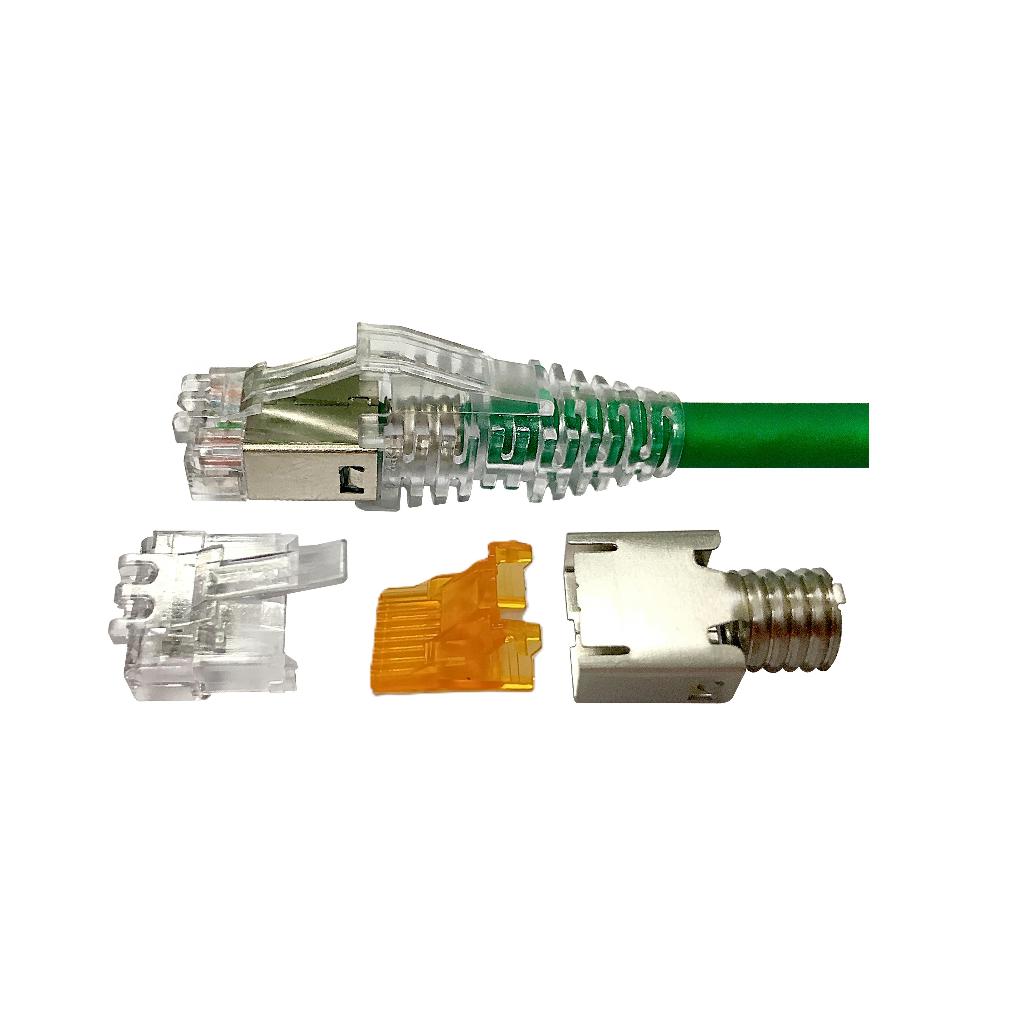 Jual CommScope 6-2111984-3, Modular Plug Kit Cat 6a, Shielded, 8 ...