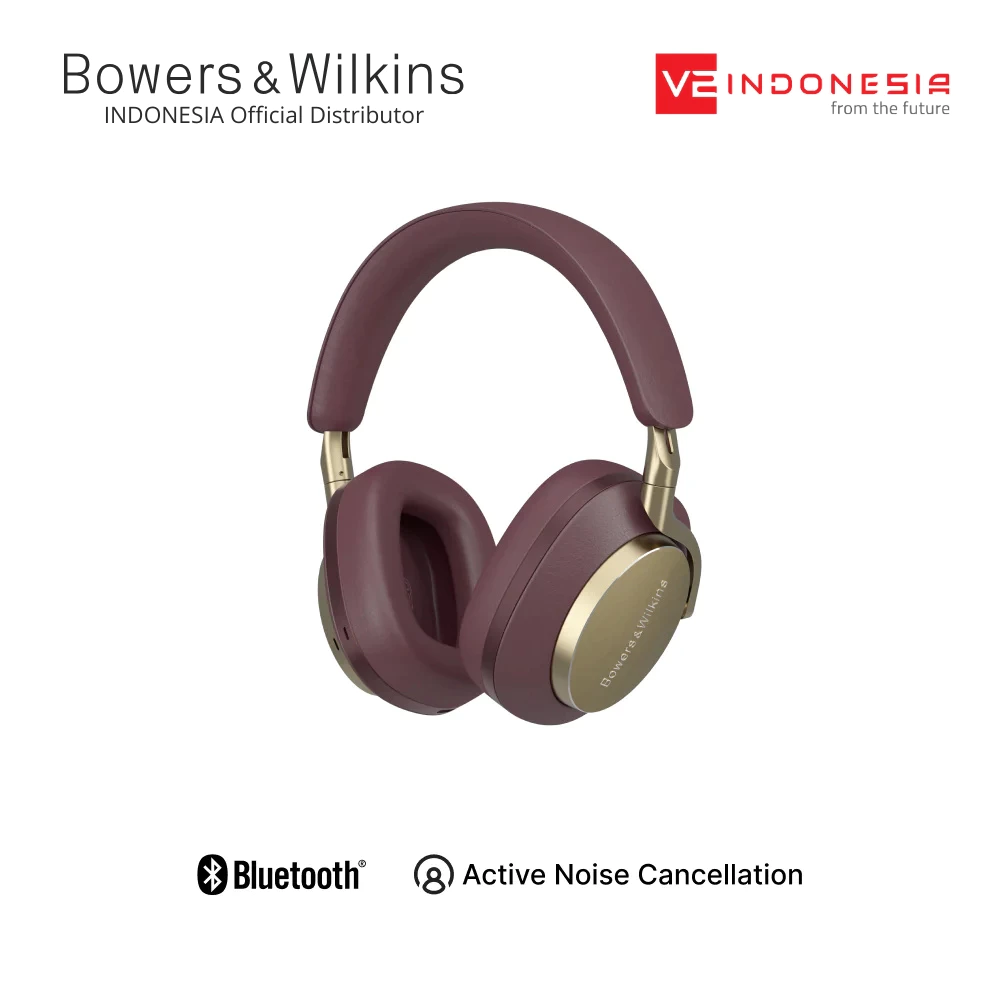 Bowers & Wilkins B&W Px8 Over-ear noise-canceling headphones - Royal Burgundy