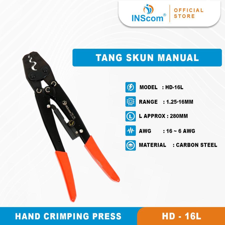 Jual TANG PRESS SKUN MANUAL HD 16L / TANG CRIMPING SKUN HD16LINSCOM ...