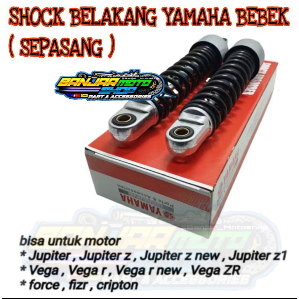 Jual (2P2) SHOCKBREAKER BELAKANG JUPITER Z VEGA R FIZR CRYPTON / SHOCK ...