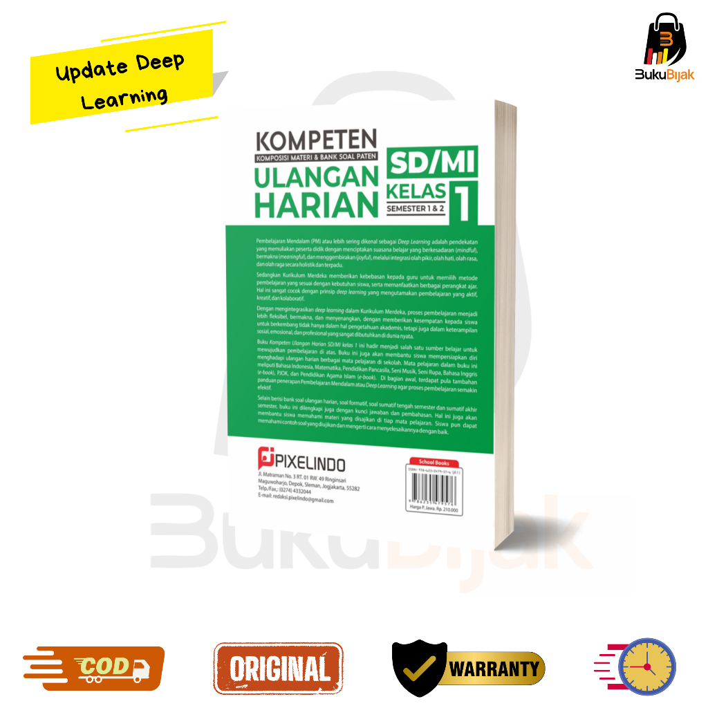 Jual Buku Kompeten Ulangan Harian Kurikulum Merdeka Kelas 1 SD/MI ...
