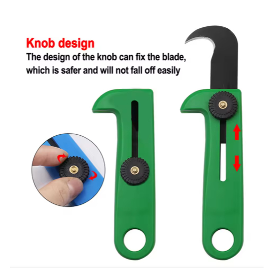 Jual Hook Cutter Pisau Sabit Akrilik Pembuka Tali Dus Cuter Kait ...