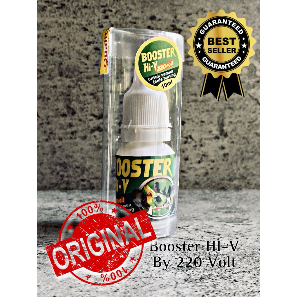 Jual Booster HI-V by 220 Volt suplemen pleci sogon Original/Asli Murah ...