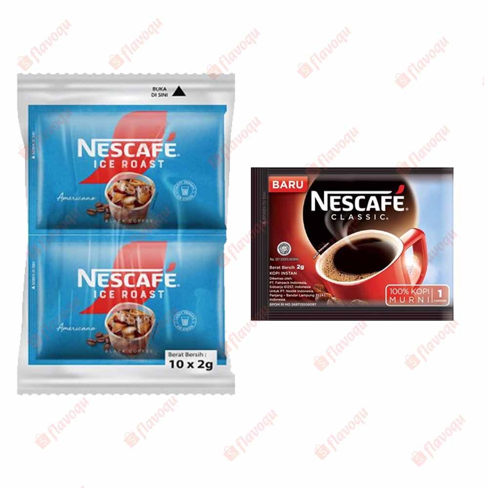 Jual Nescafe Classic Instant Black Coffee | Nescafe Ice Roast Americano ...