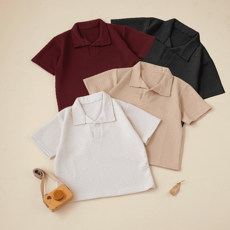 Jual Todei.Kids Atasan Polos Shirt Konan / Polo Shirt Premium Anak Laki ...