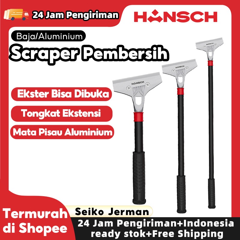 Jual HANSCH Scraper Pembersih Panjang Kaca Scraper Pengikis Pisau ...