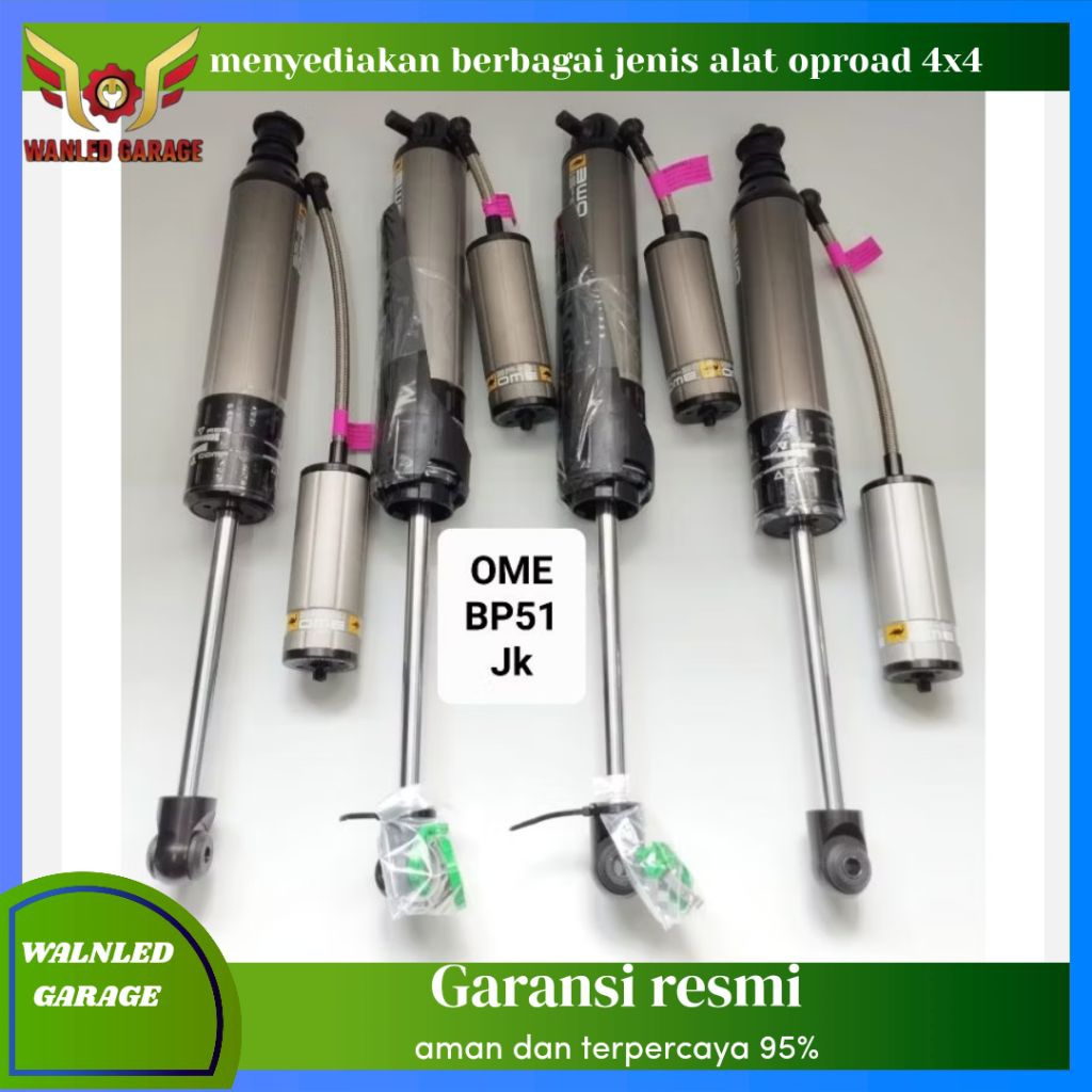 Jual Shock Breaker OME Old Man Emu BP51 Internal ByPass Shocks Jeep